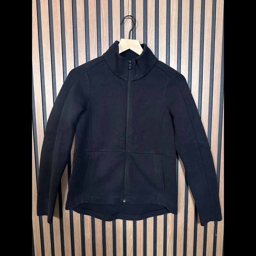 Lululemon Going Places Jacket 4 / S Womens Black Full Zip Athletic